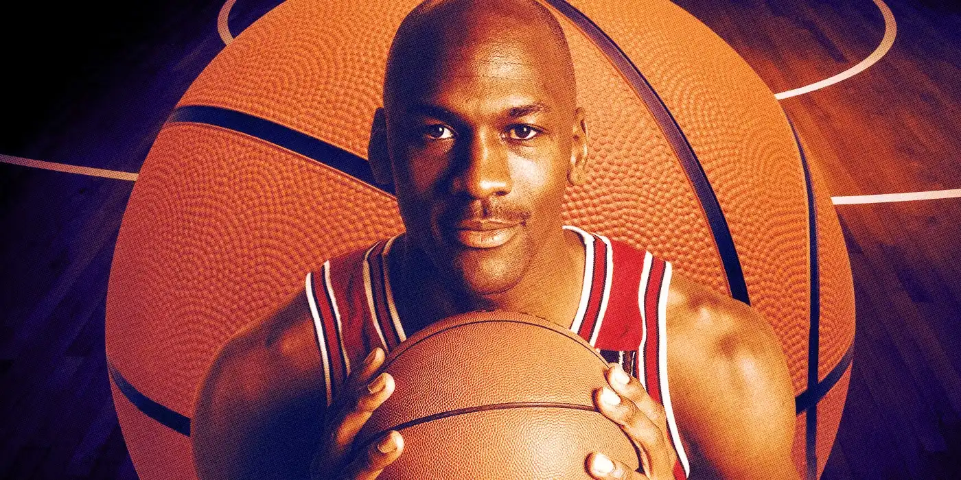 showing the image of " Michael Jordan ", one of the most richest sportsmen in the world.