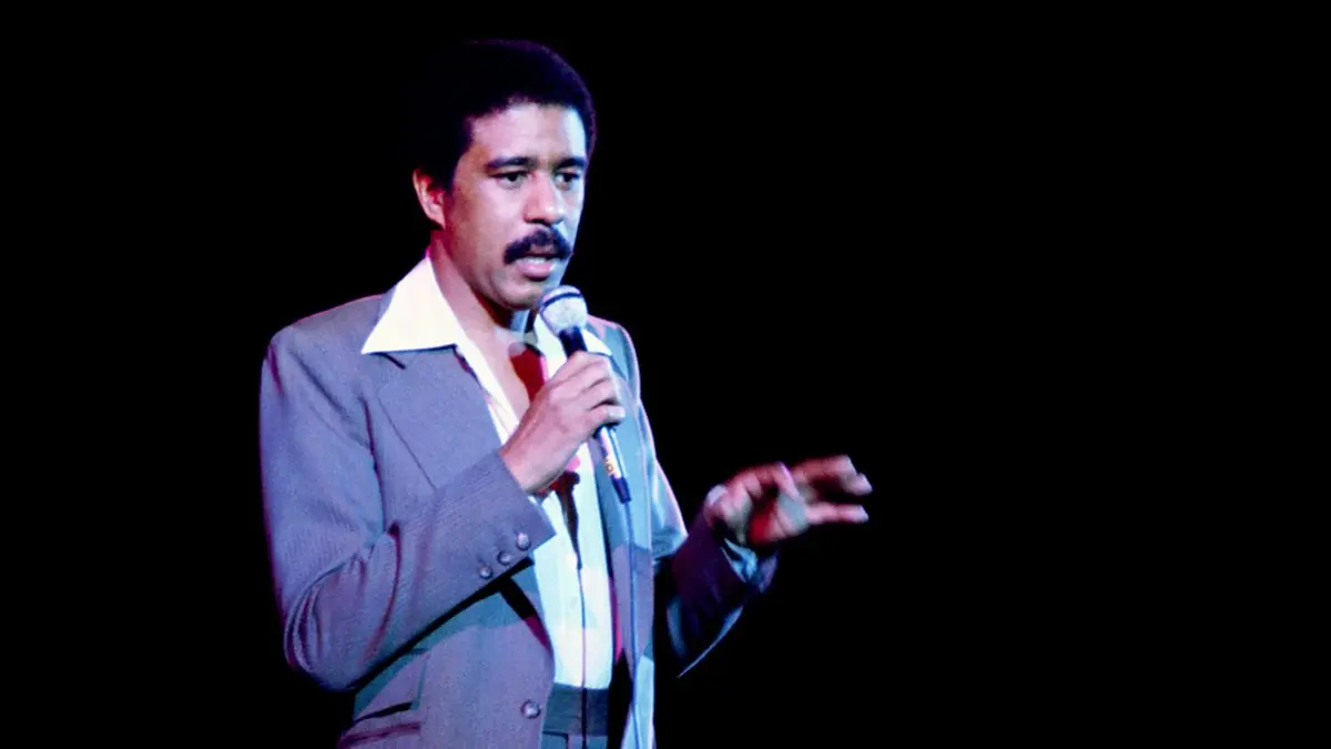 showing the image of " Richard Pryor: Live in Concert (1979)", one of the Top Ten Best Comedy Specials