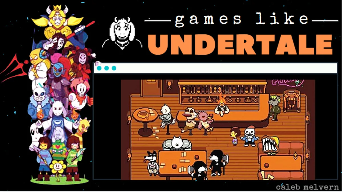 showing the image of "Undertale", one of the Top 10 Best RPG Video Games.