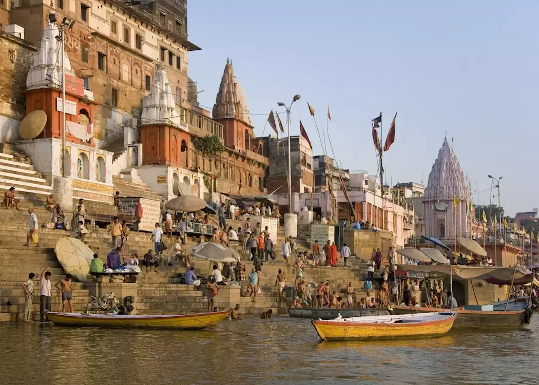 showing the image of"Varanasi (India)", one of the Top Ten Religious Places In The World.