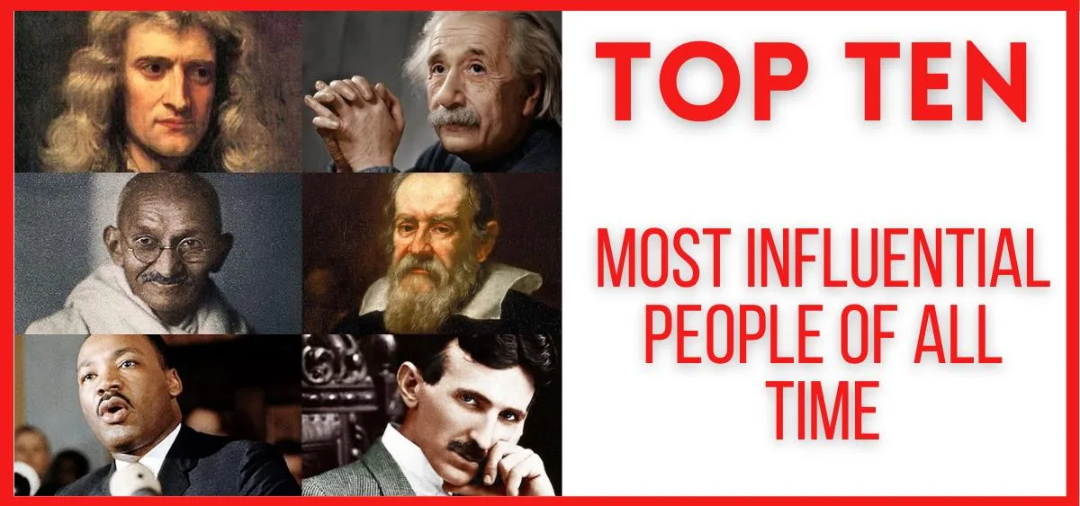 Top 10 Most Influential People of All Time