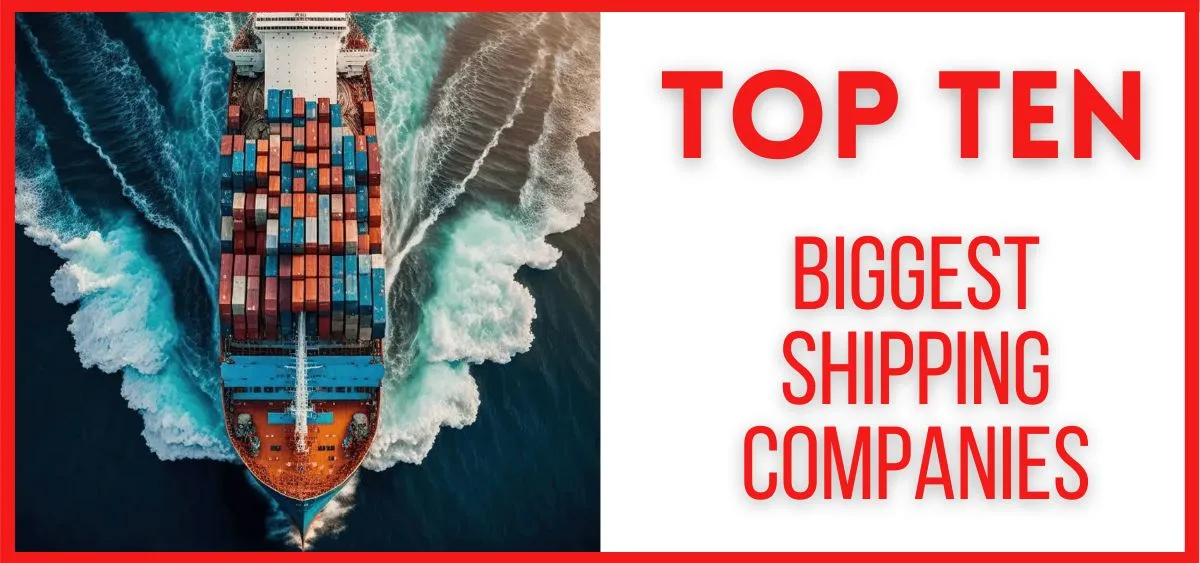 Top 10 Biggest Shipping Companies in 2024