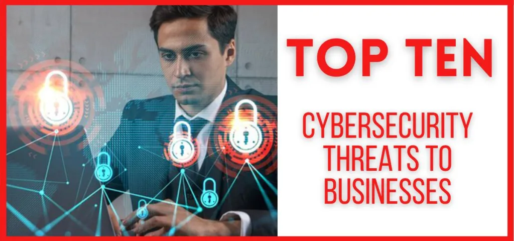 Top 10 Cybersecurity Threats to Businesses in 2024