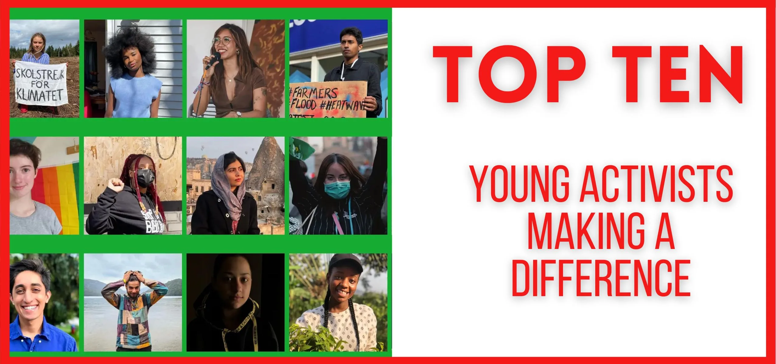 Top 10 Young Activists Making a Difference in 2024