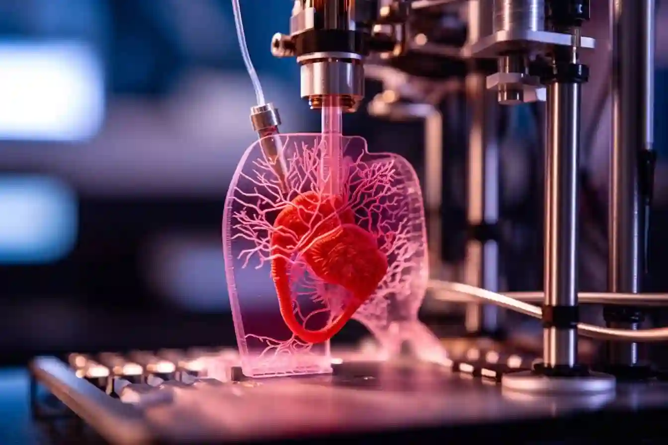 showing the image of 3D bioprinting technologies 