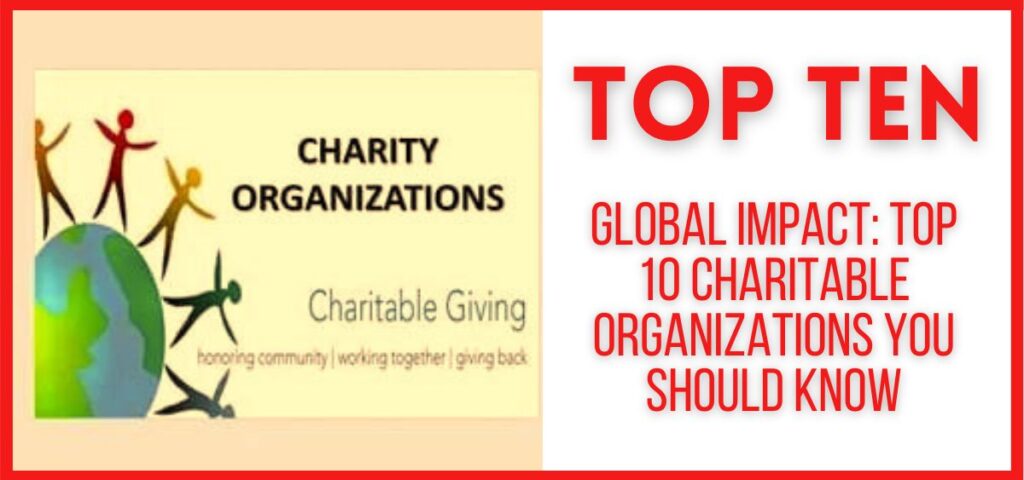 featured image of Charitable Organizations