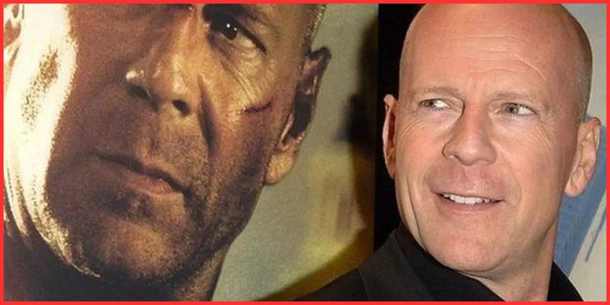 showing the image of Bruce Willis