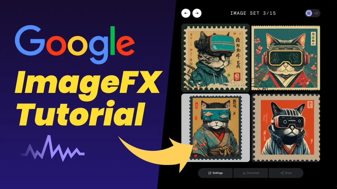 showing the image of ImageFX by Google 