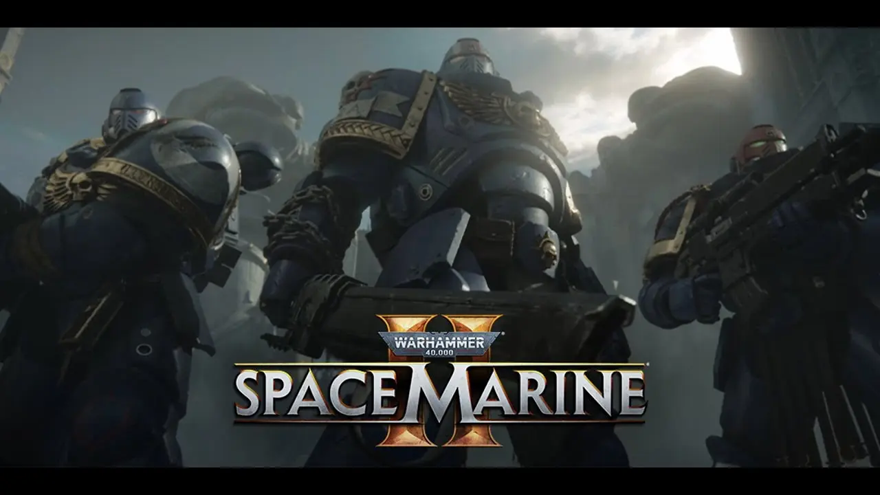 showing the image of "Warhammer 40,000: Space Marine II ", one of the best Adventure Video Games