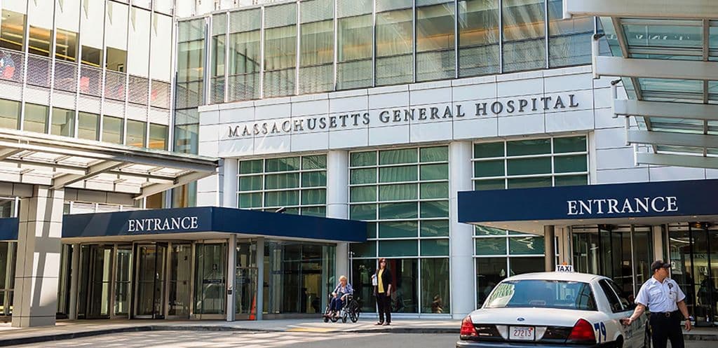 showing the image of " Massachusetts General Hospital, Boston, Massachusetts, USA ", one of the Most Advanced Hospitals in the World.