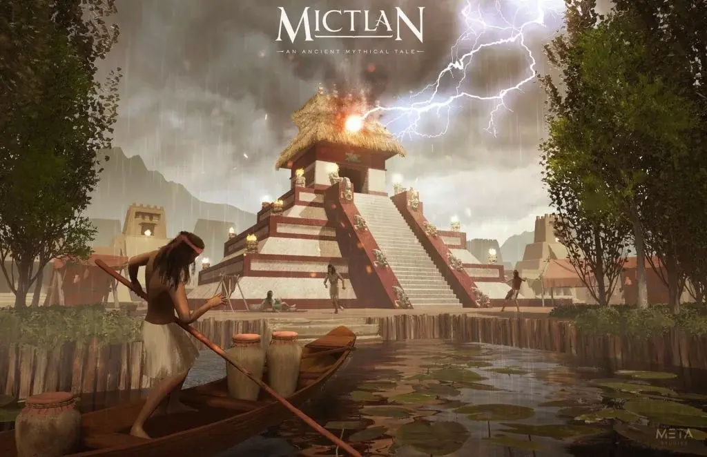 showing the image of "Mictlan: An Ancient Mythical Tale (PC)", one of the best Adventure Video Games