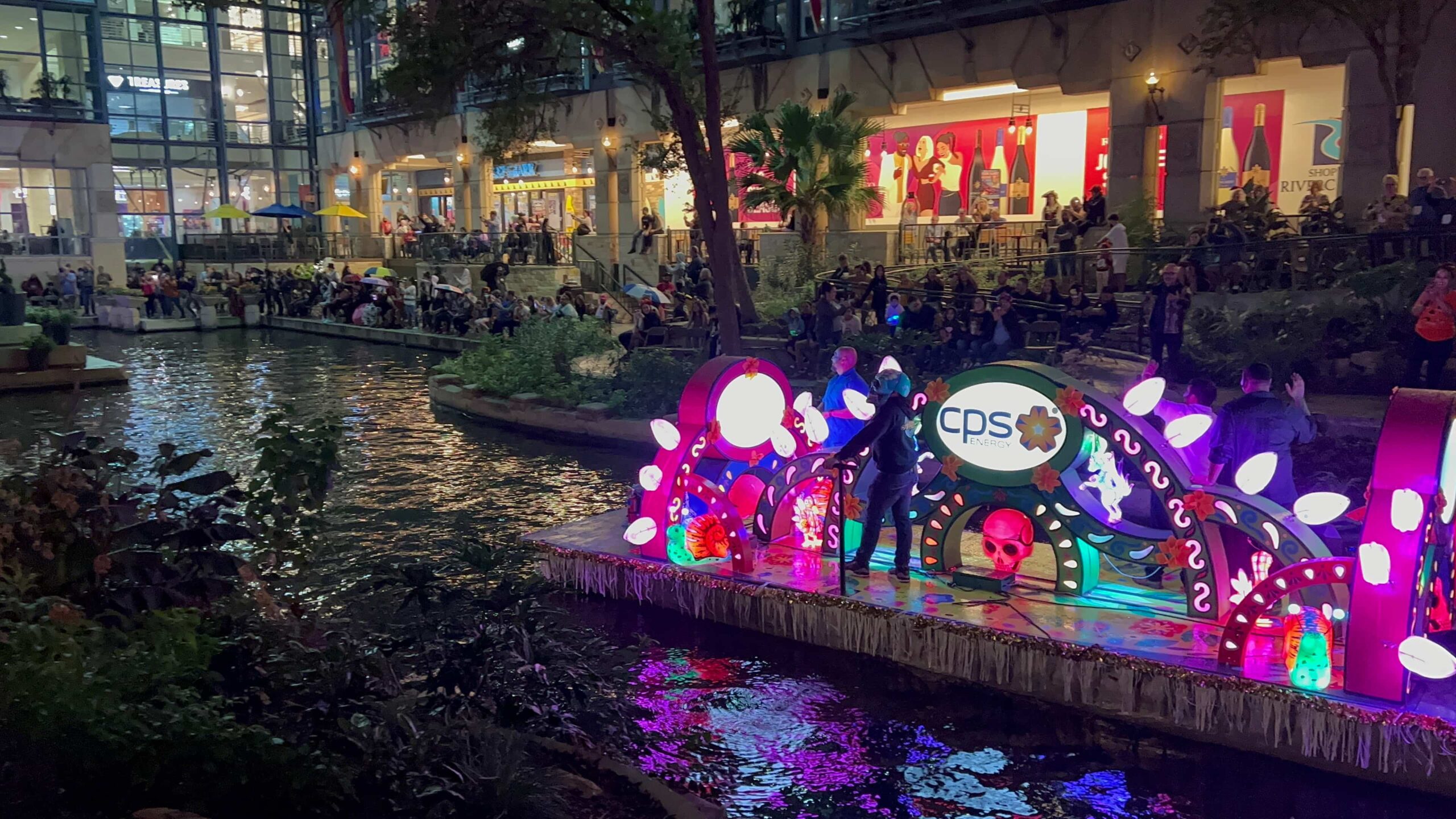 showing the image of "SpiritLandia—Day of the Dead River Parade, San Antonio", one of the Top 10 Halloween Parades in the USA