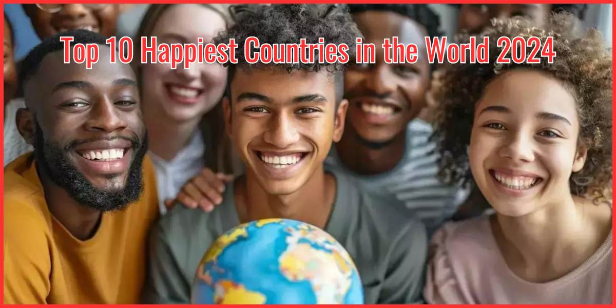 showing the image of Happiest Countries