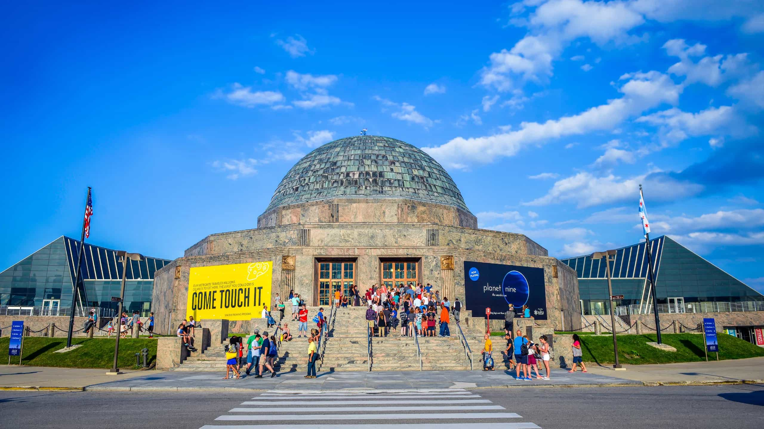 showing the image of " Adler Planetarium, Chicago, USA ", one of the Best Planetariums in the World