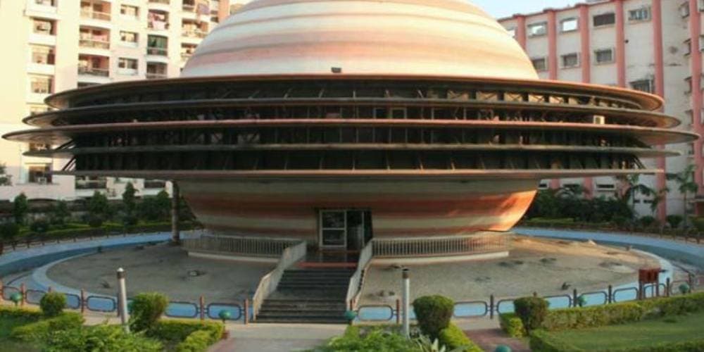 showing the image of " Indira Gandhi Planetarium, New Delhi, India ", one of the Best Planetariums in the World